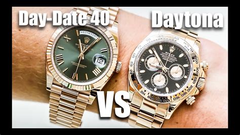 rolex daytona vs day date|rolex daytona caliber.